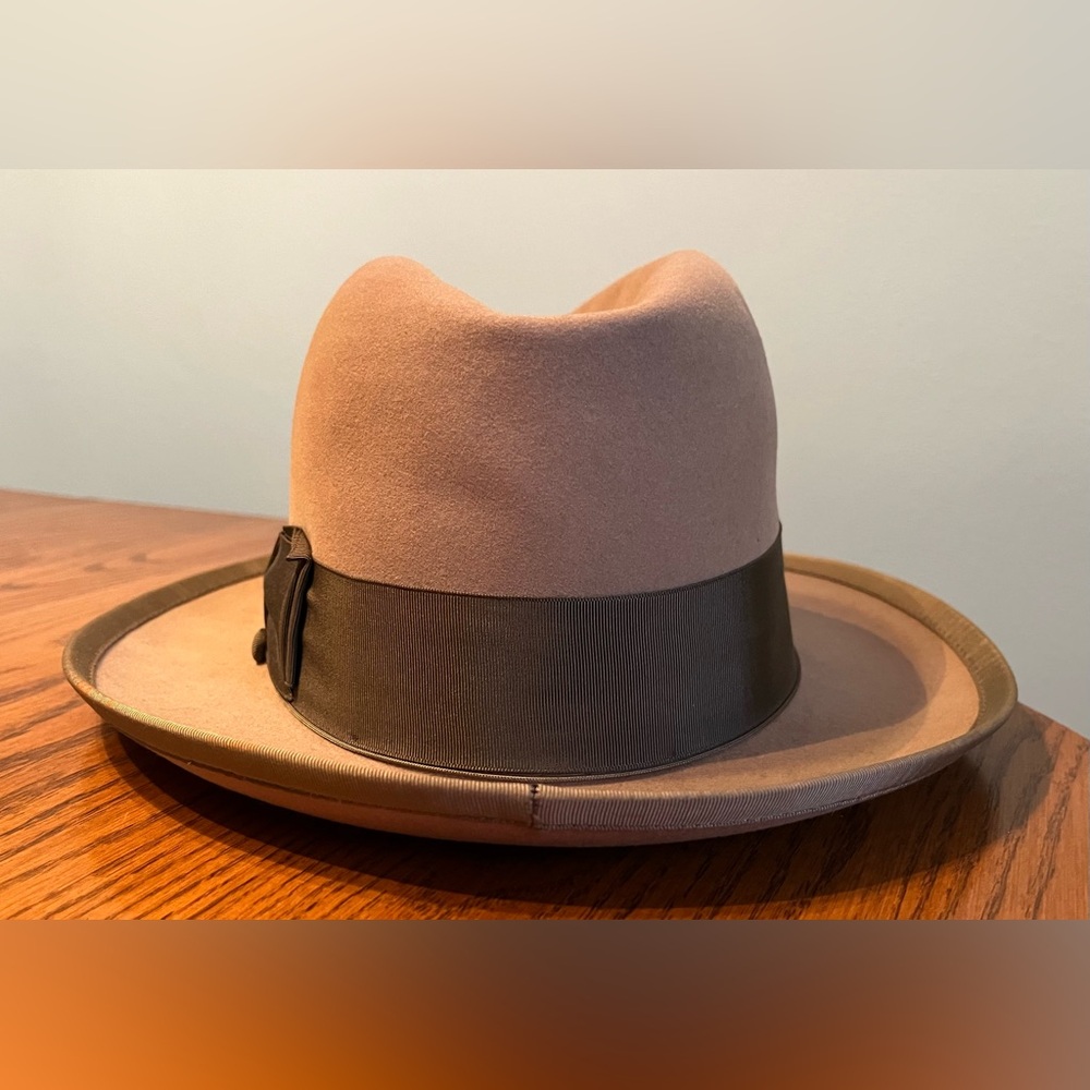 Vintage Mallory Durafelt Premier Fedora Hat